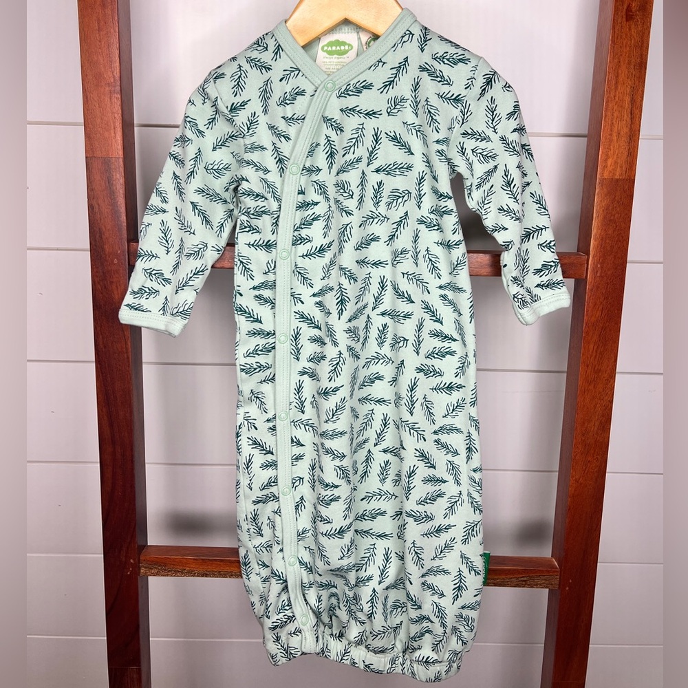 Green Pine Pattern Baby Sleep Sack - Picture 6 of 6